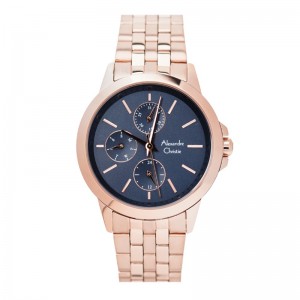 Alexandre Christie AC 2929 Rosegold Blue BFBRGBU